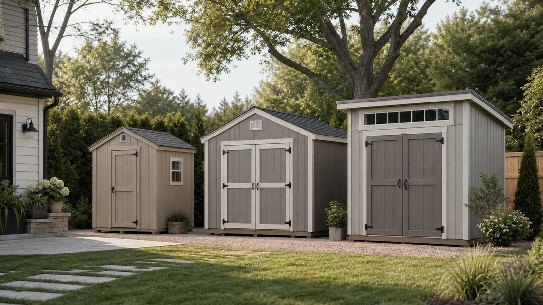 Editorial home scene illustrating how much do storage sheds cost for storage sheds planning