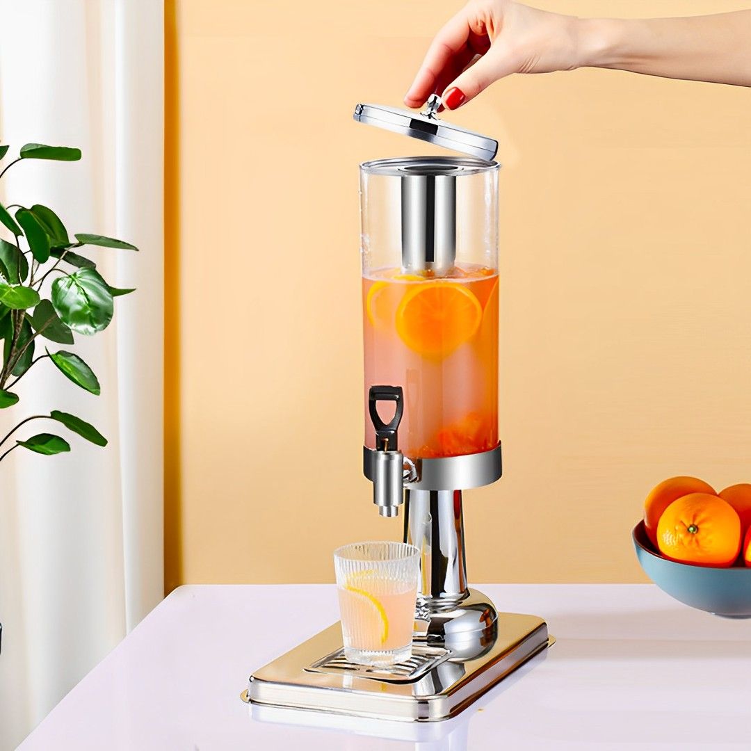 Easy-Use Beverage Dispenser for Home and Hosted Service