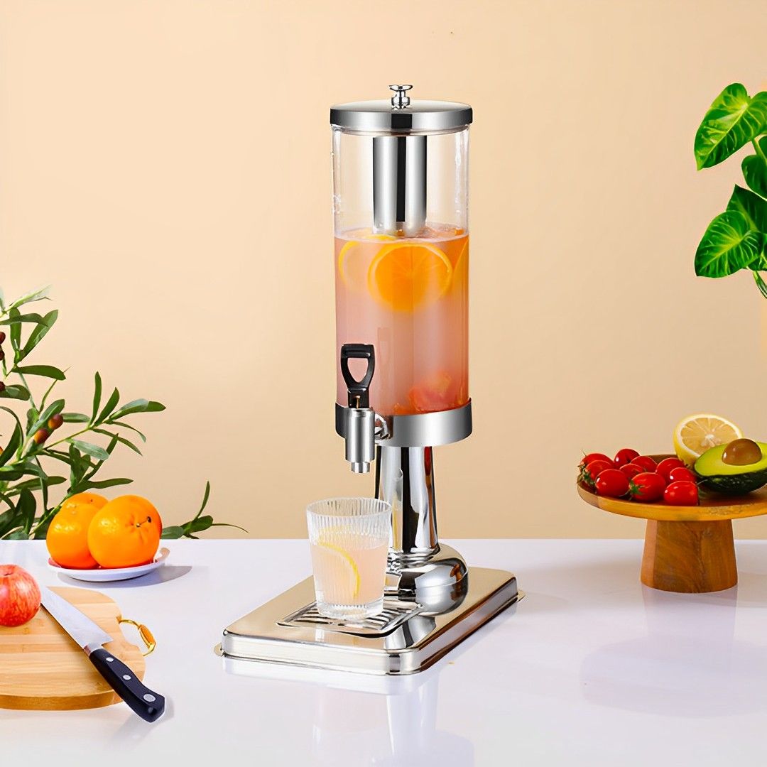 Easy-Use Beverage Dispenser for Home and Hosted Service
