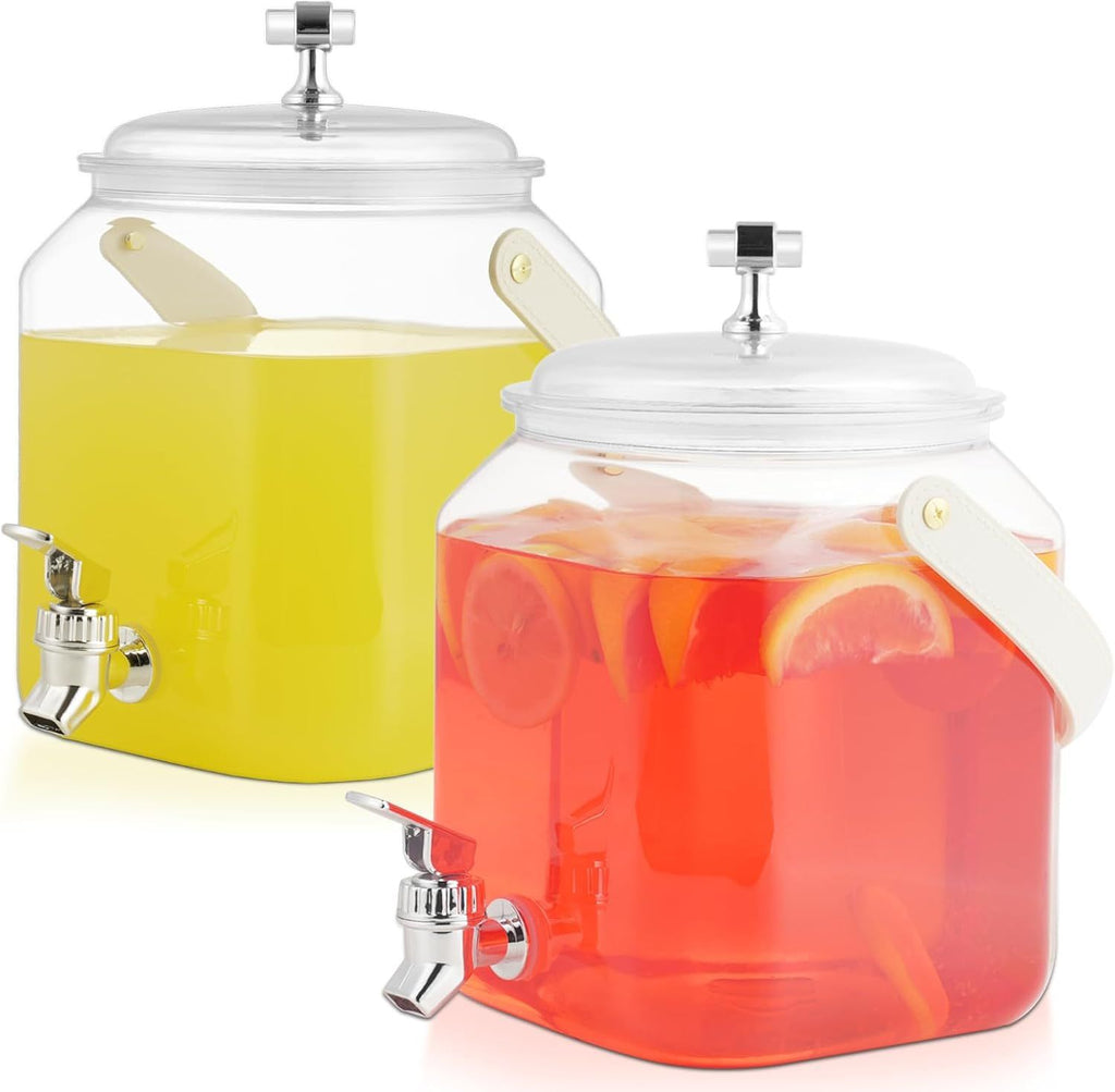 Handled Beverage Dispenser with Sealed Spout