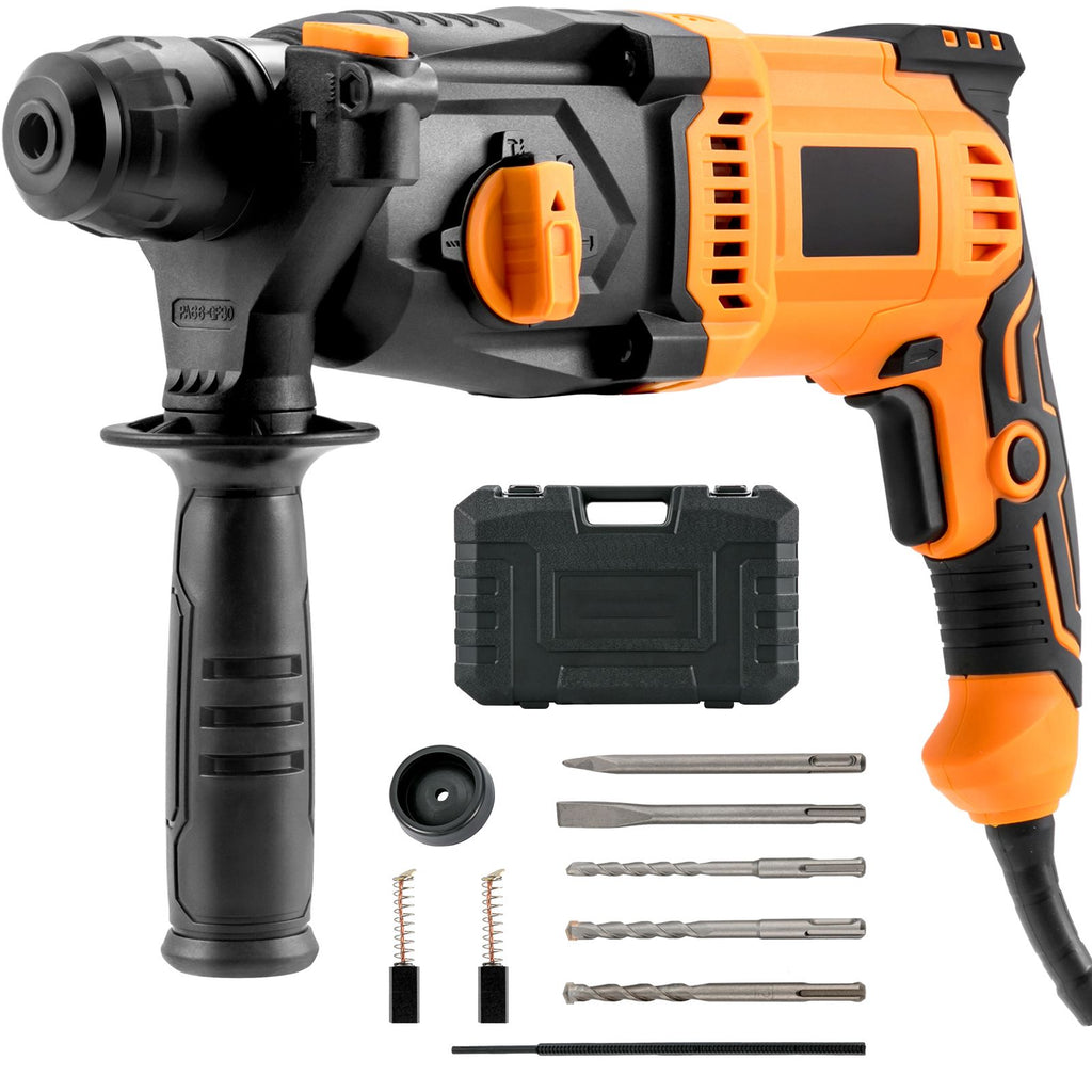 VEVOR Corded SDS-Plus Four-Function Rotary Hammer Kit