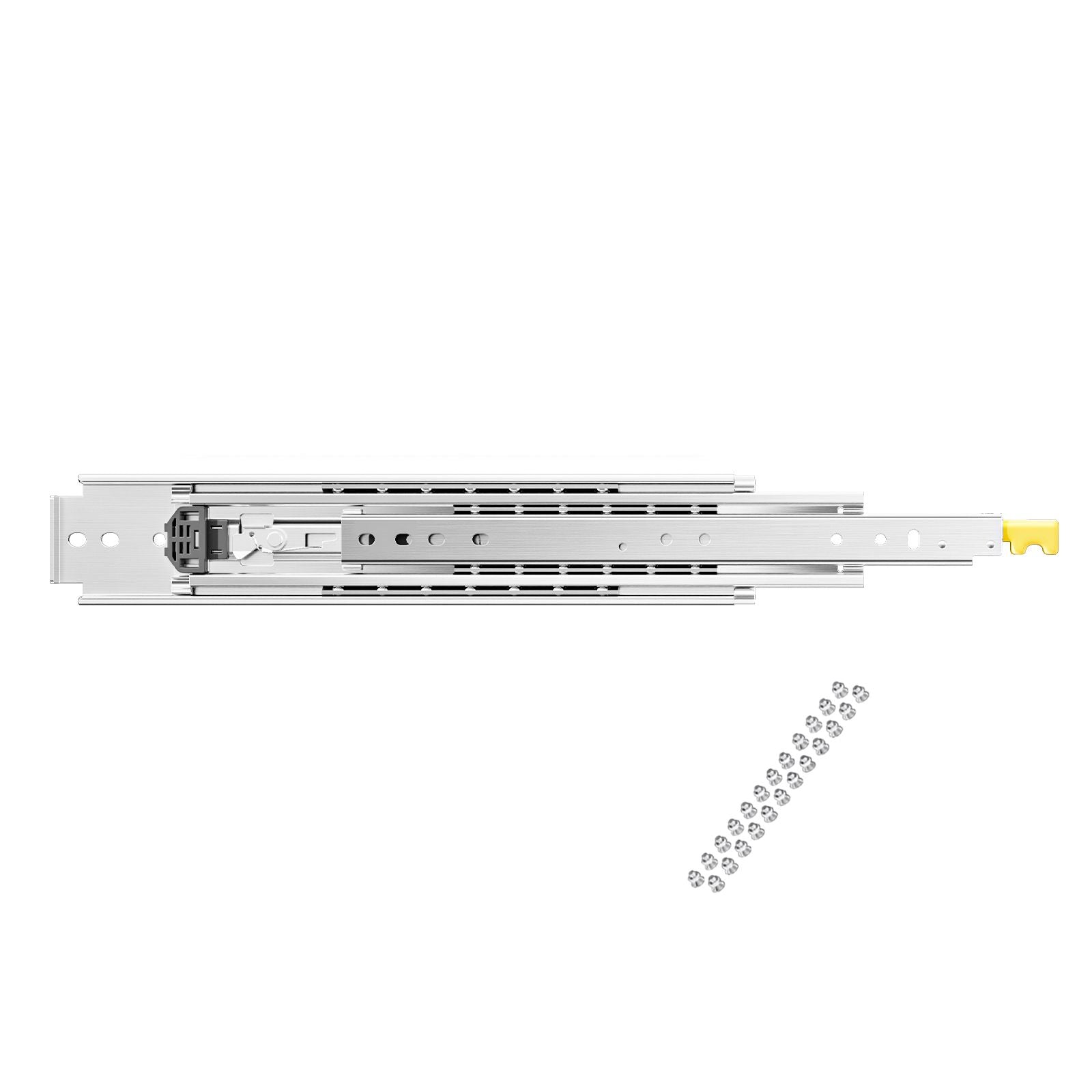 practical Locking Drawer Slides – Full Extension, Smooth & Quiet