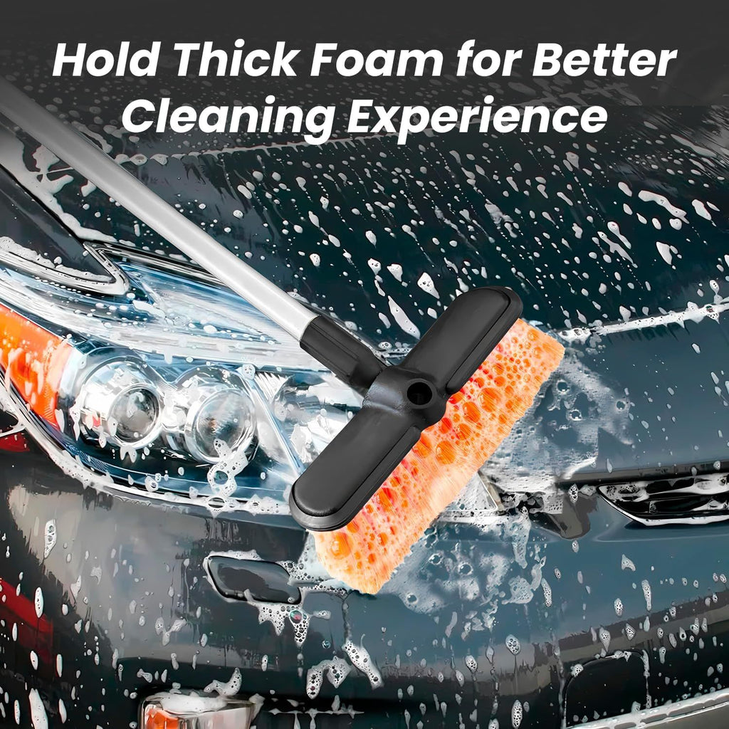 Soft-Bristle Vehicle Wash Brush Head