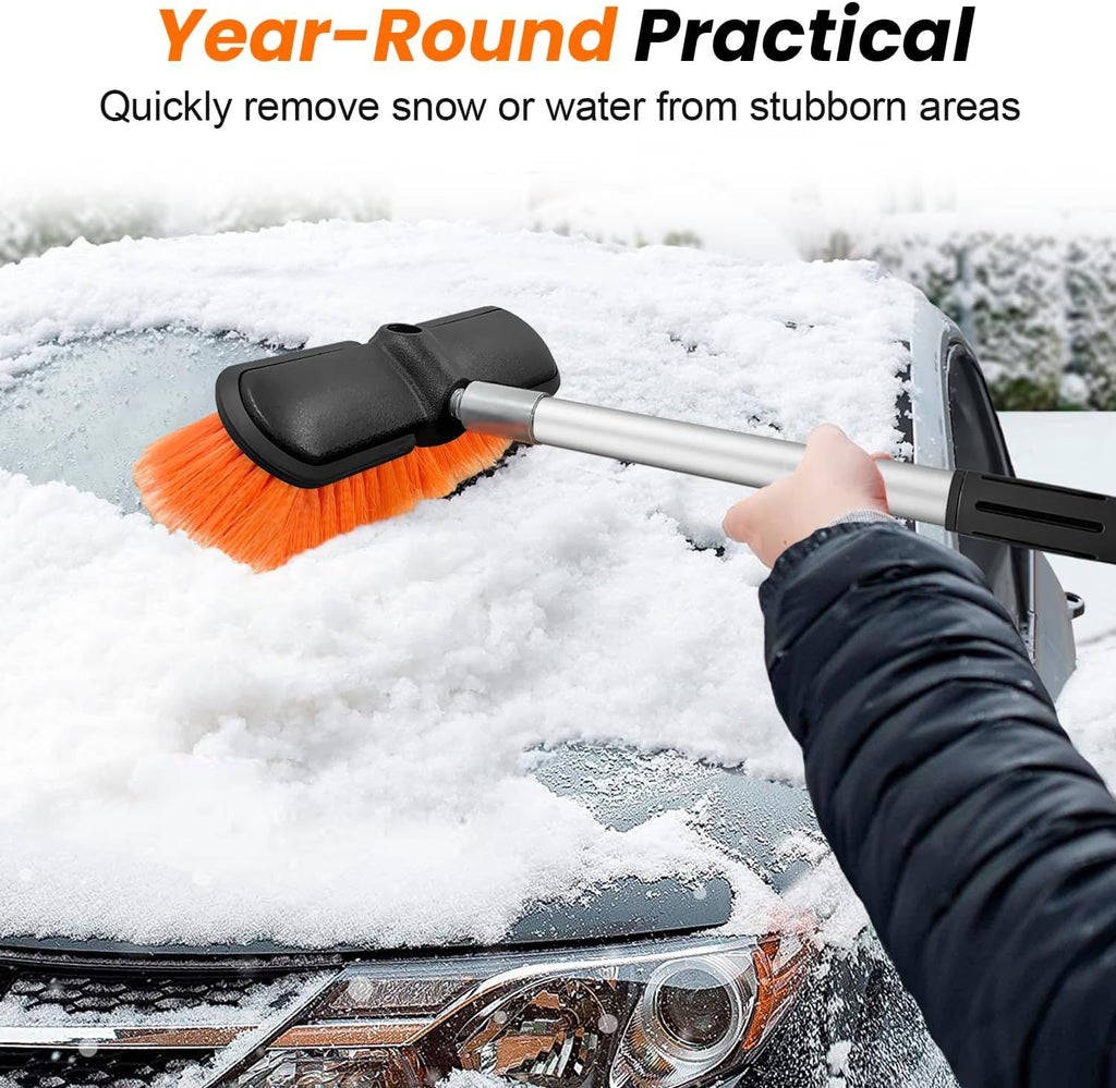 Soft-Bristle Vehicle Wash Brush Head