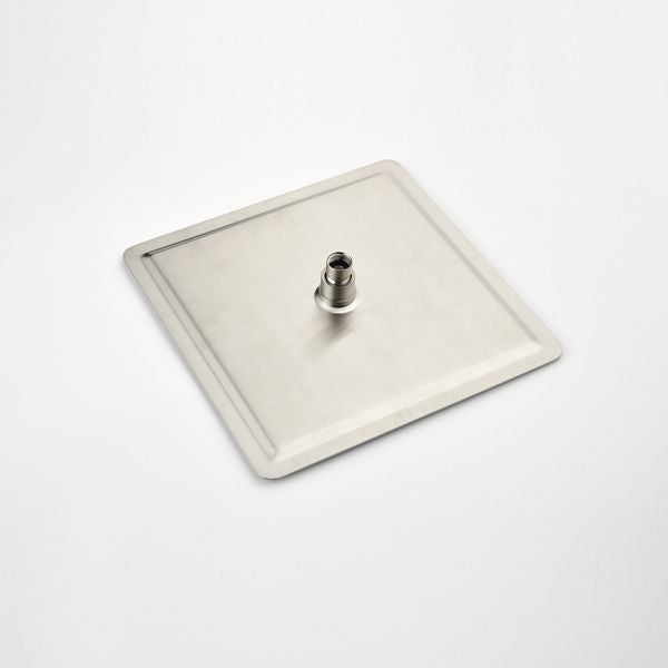 10 304 Stainless Steel Square Rain Shower Head with Self-Cleaning Nozzles