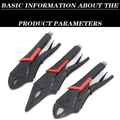 Multi-Purpose Long-Nose Locking Pliers