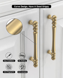 Classic Champagne Bronze Cabinet Handles