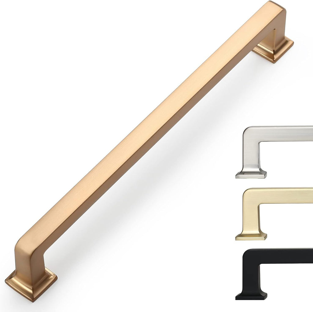 Champagne Bronze Cabinet Pulls, Set of 10