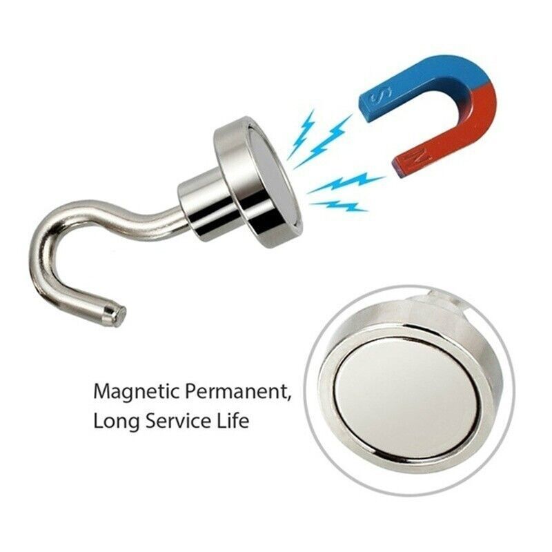 10-Piece Clamping Magnetic Hook Set