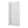 Organize Your Space with a Covered Shoe Rack