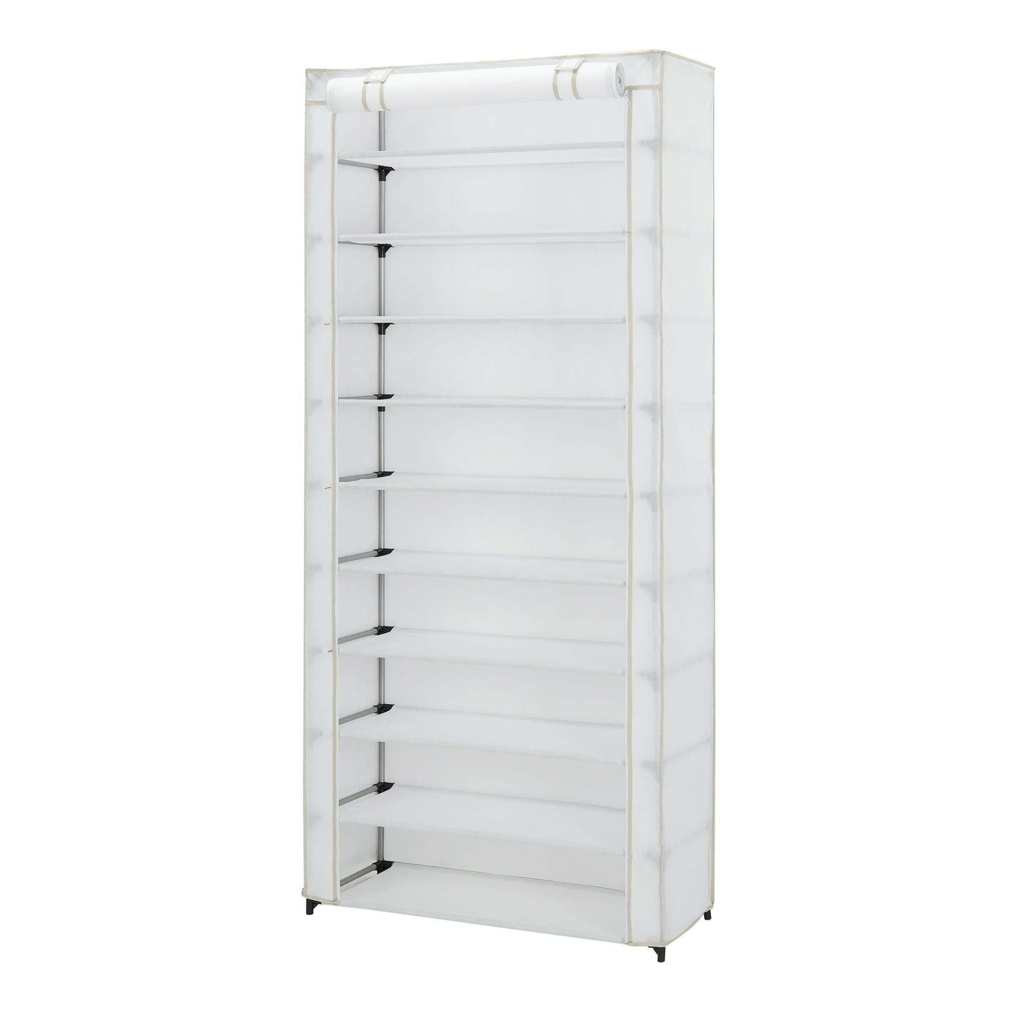 Organize Your Space with a Covered Shoe Rack