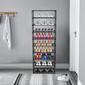 10-Tier Stackable Shoe Rack – Organize Up to 50 Pairs