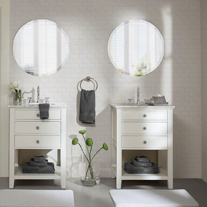 Luxurious 100% Cotton Antimicrobial 8-Piece Towel Set with Dupont Silvadur Protection
