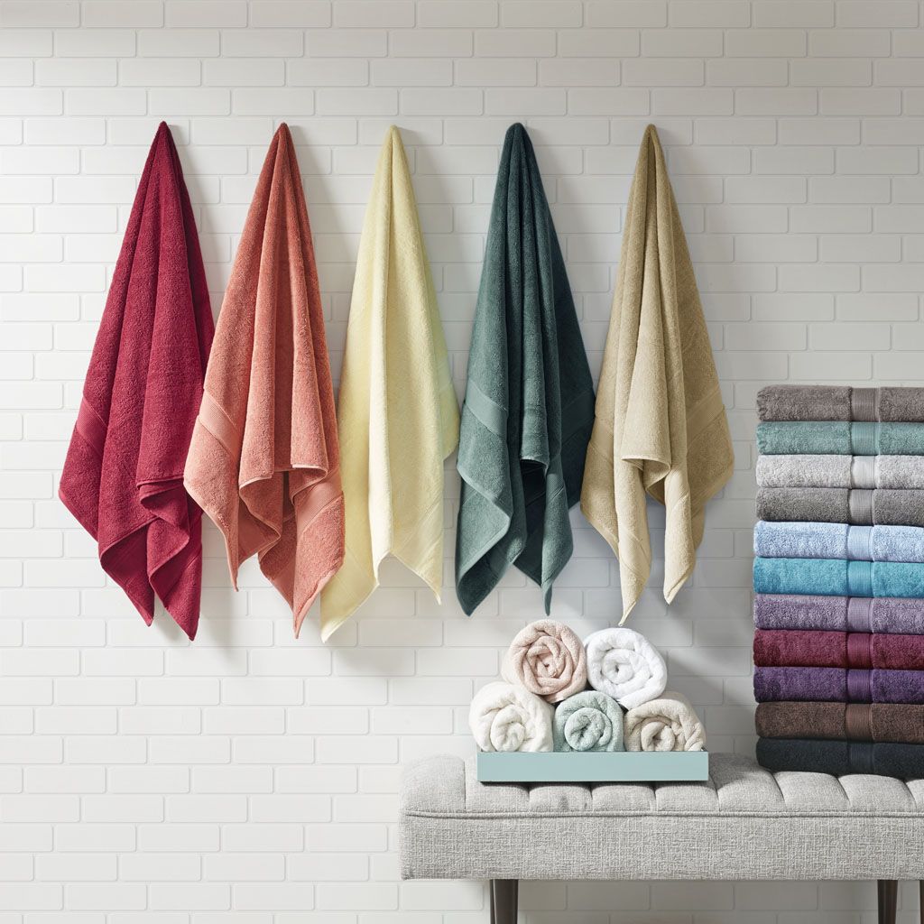 Spa-Inspired Antimicrobial Bathroom Towel Collection