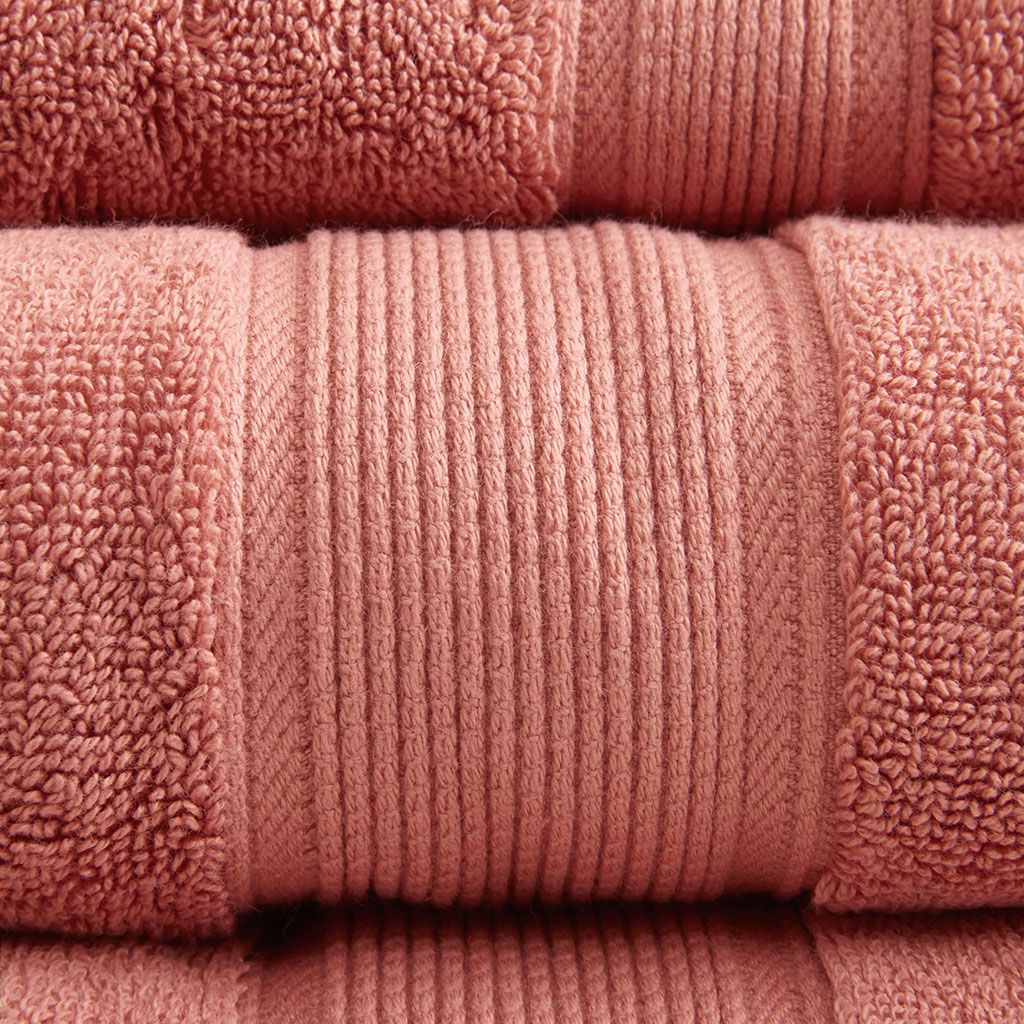 Spa-Style Towel Set with Odor-Control Treatment