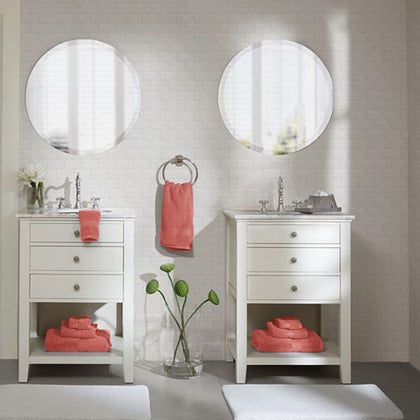 Spa-Style Towel Set with Odor-Control Treatment