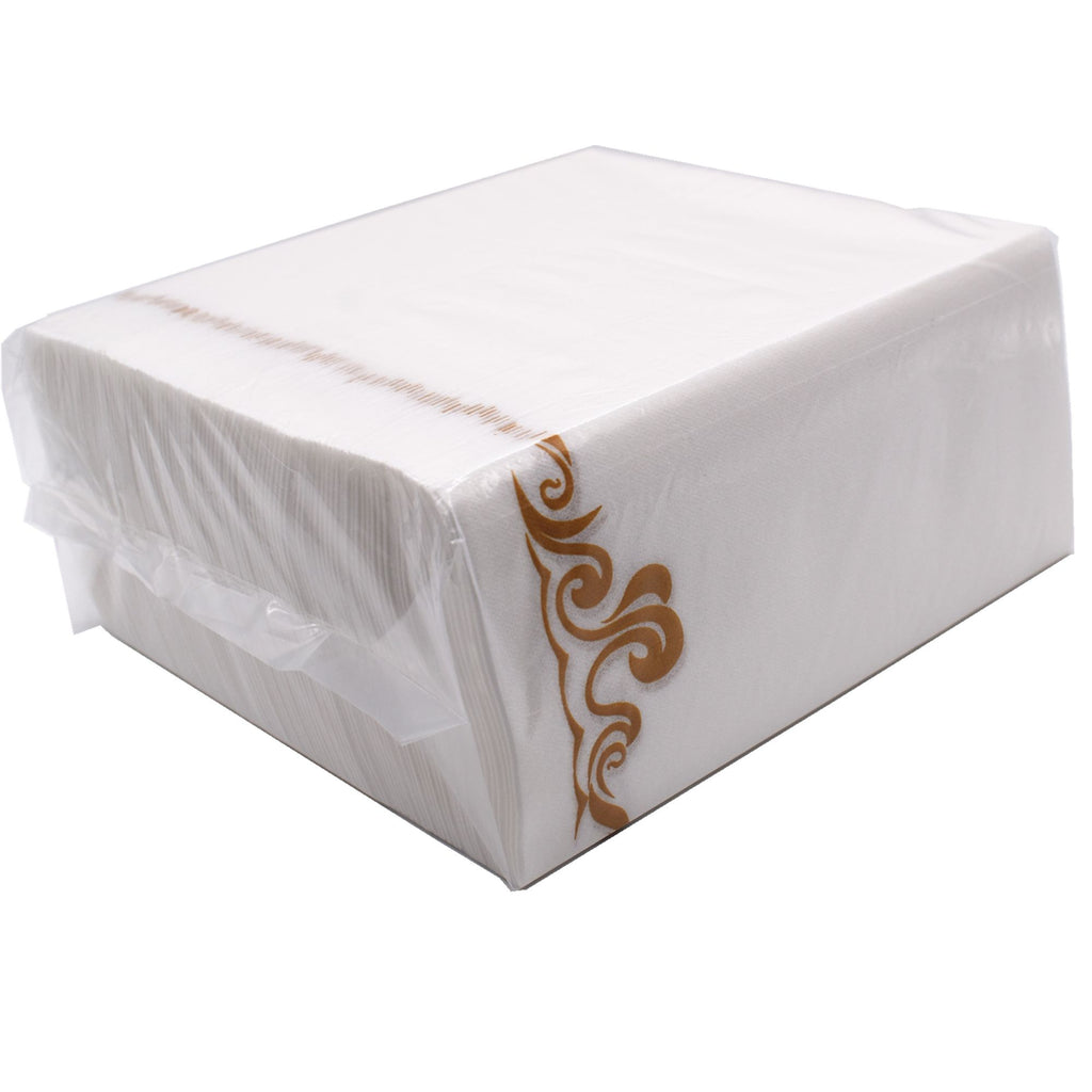 Linen-Feel Disposable Guest Towels