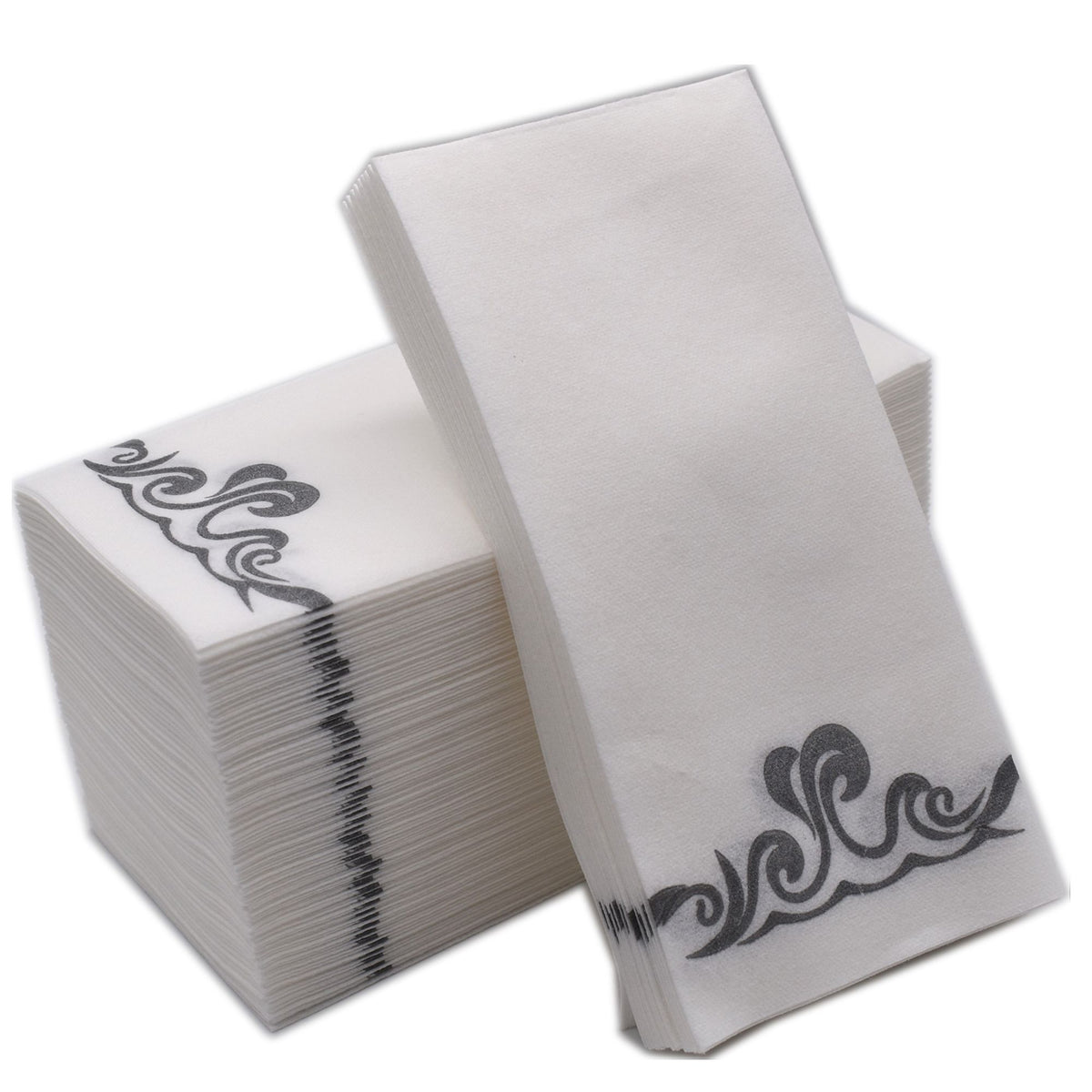 Linen-Feel Disposable Guest Towels