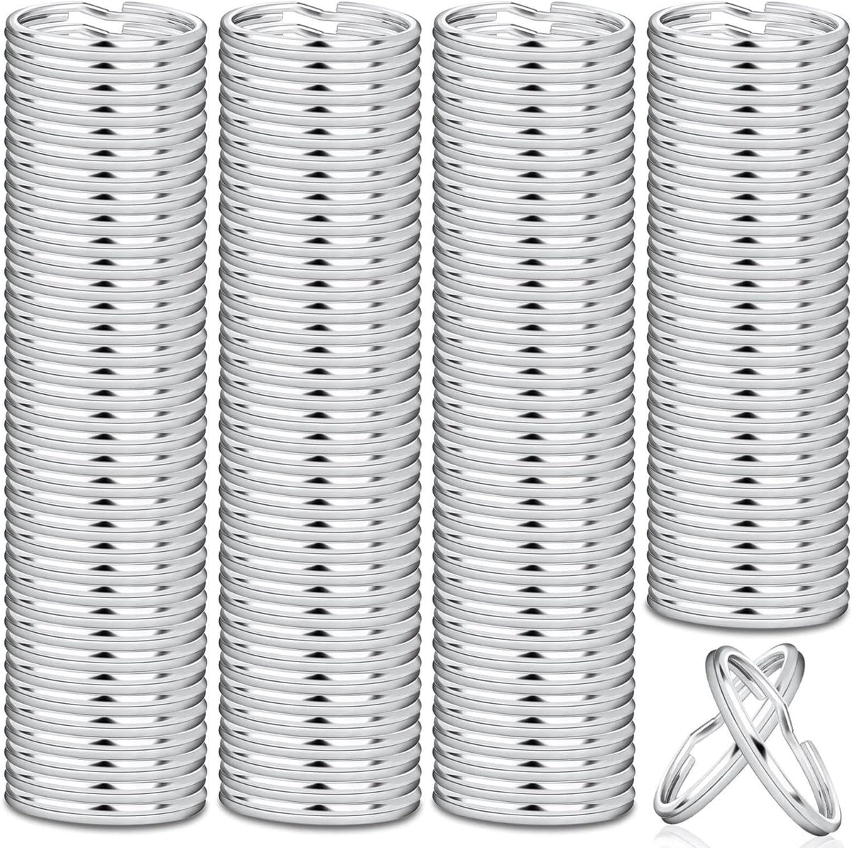 Bulk Split Key Rings for Keychains and Crafts
