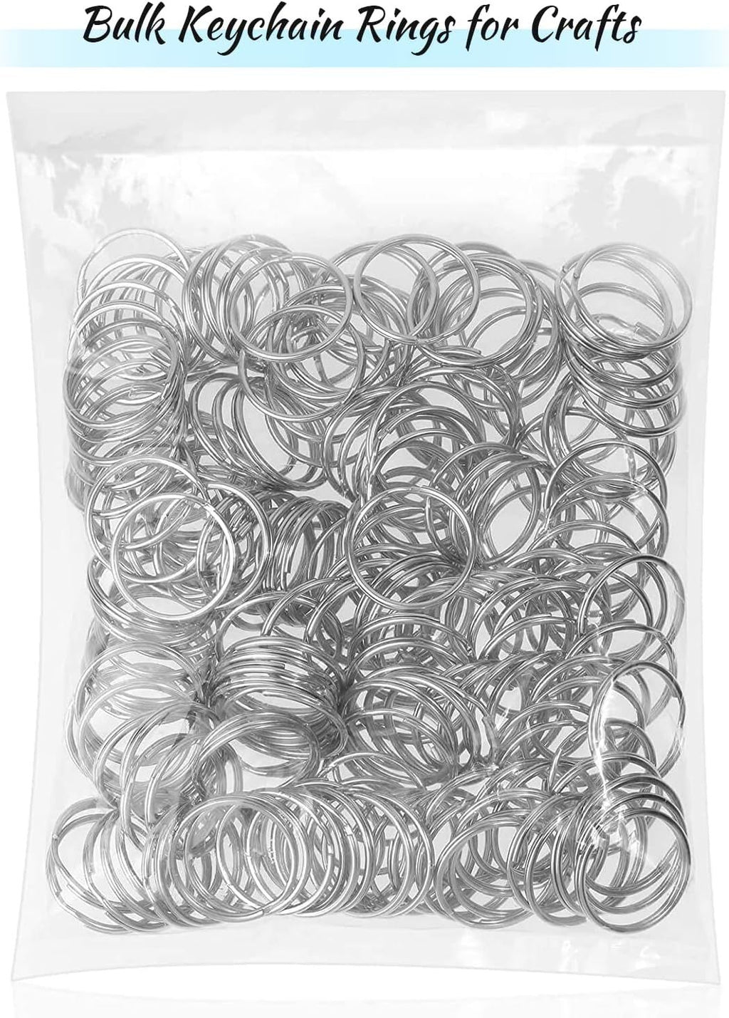 Bulk Split Key Rings for Keychains and Crafts