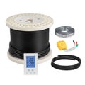 100 sqft Underfloor Heating Cable Kit, 120V Electric Radiant Heated Floor System, with Smart Control