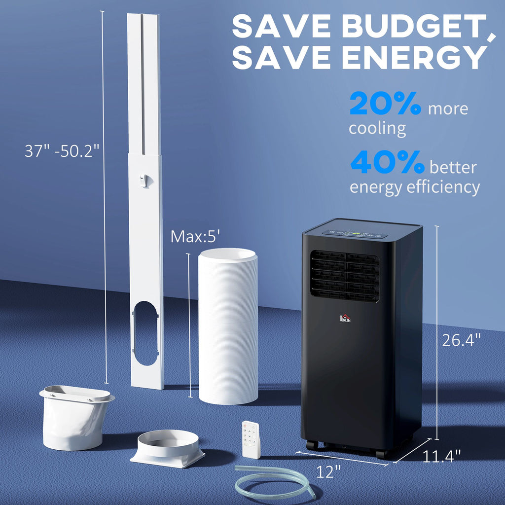 Portable Air Conditioner with Dehumidifier, Sleep Mode, and Timer