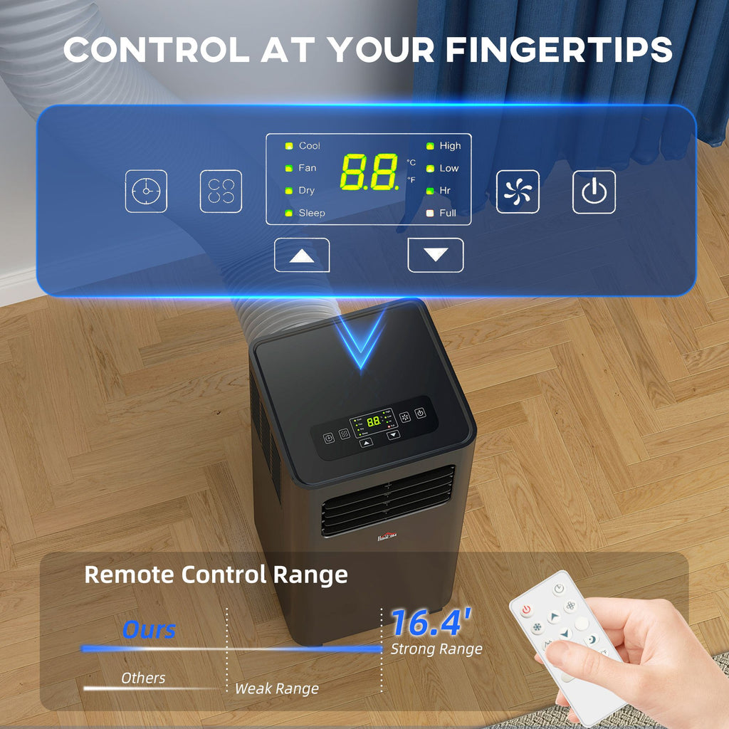 Portable Air Conditioner with Dehumidifier, Sleep Mode, and Timer