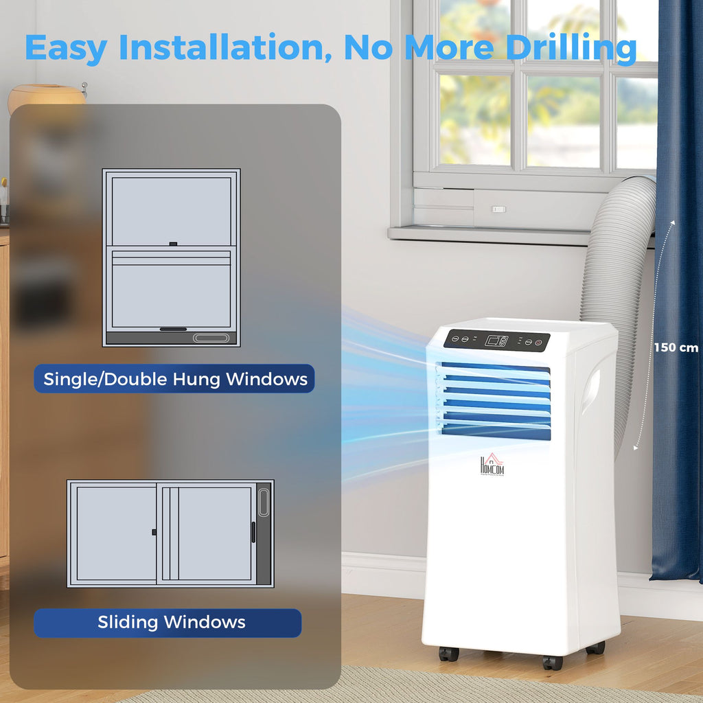 Portable 3-in-1 Air Conditioner with Remote and Sleep Mode