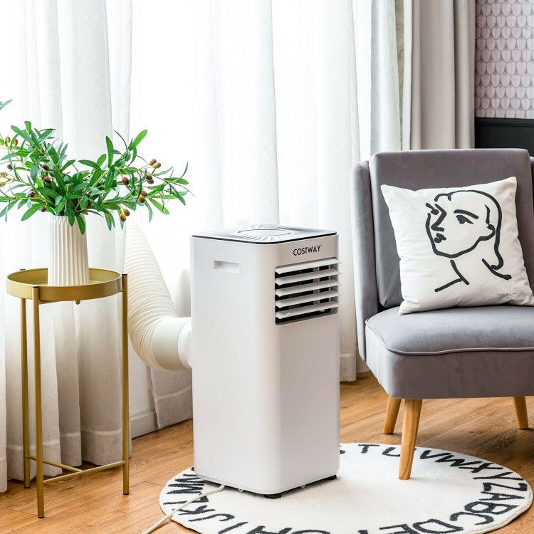 10000 BTU Portable Evaporative Air Cooler Dehumidifier with 24H Timer