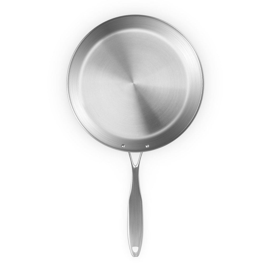Top Grade 10.2- Stainless Steel Fry Pan for All Stovetops