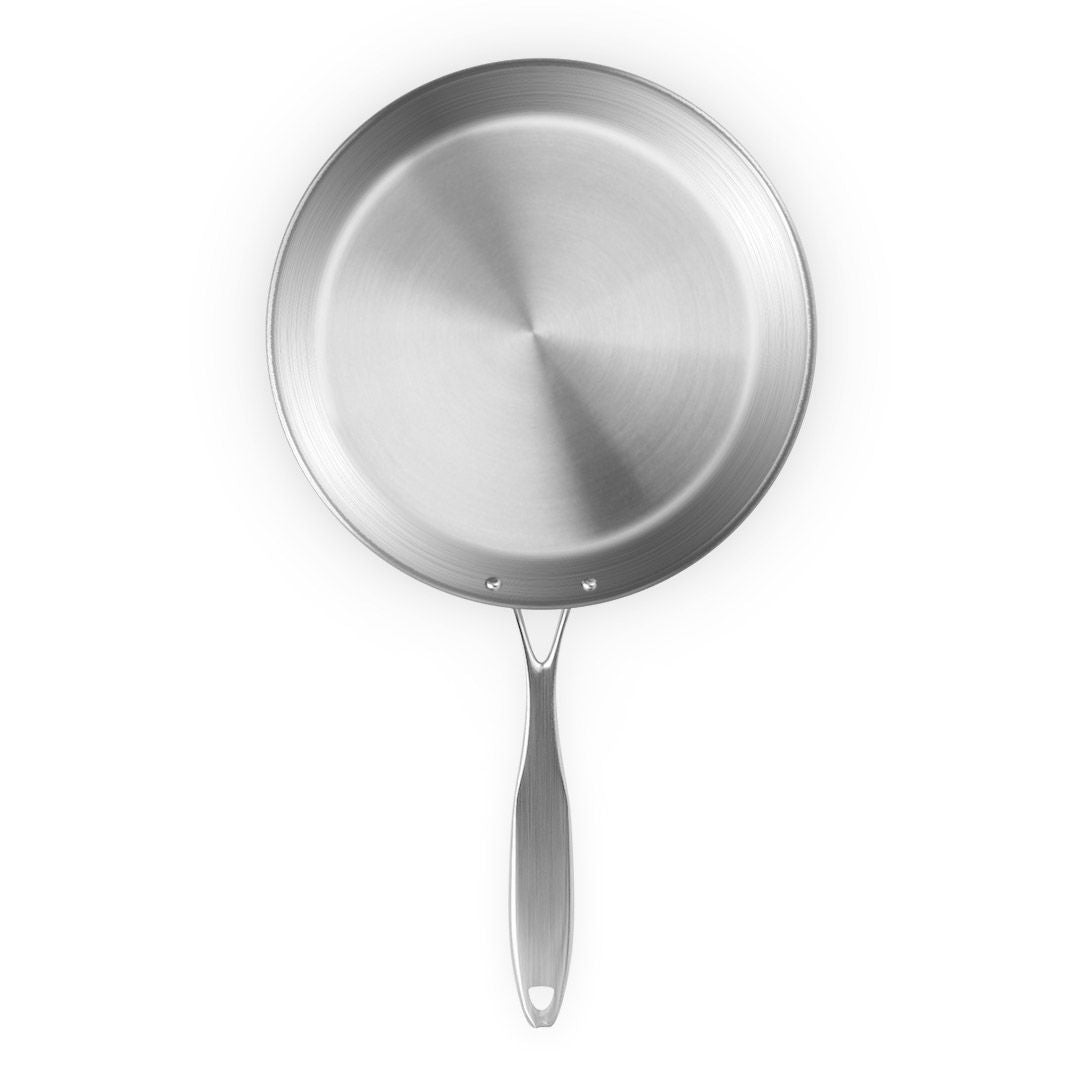 Top Grade 10.2- Stainless Steel Fry Pan for All Stovetops