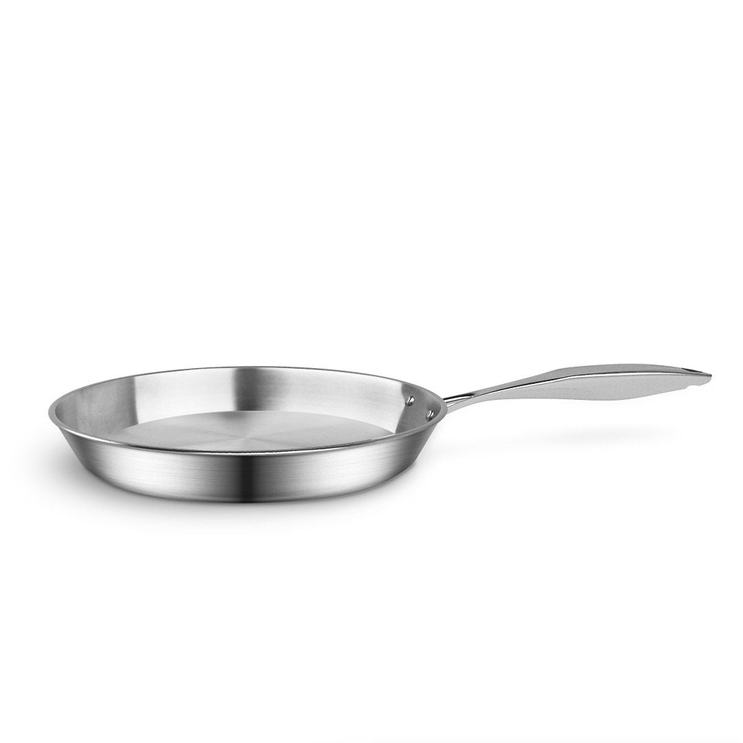 Top Grade 10.2- Stainless Steel Fry Pan for All Stovetops