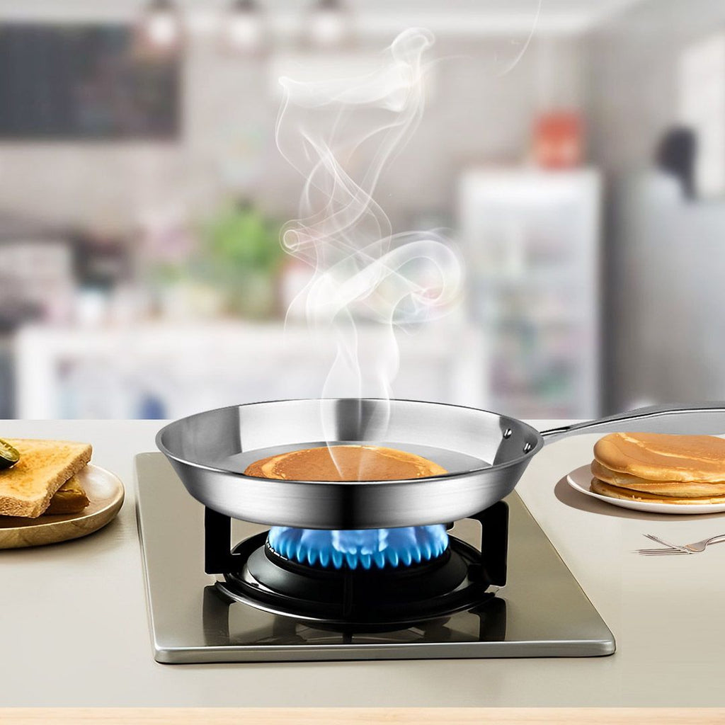 Top Grade 10.2- Stainless Steel Fry Pan for All Stovetops