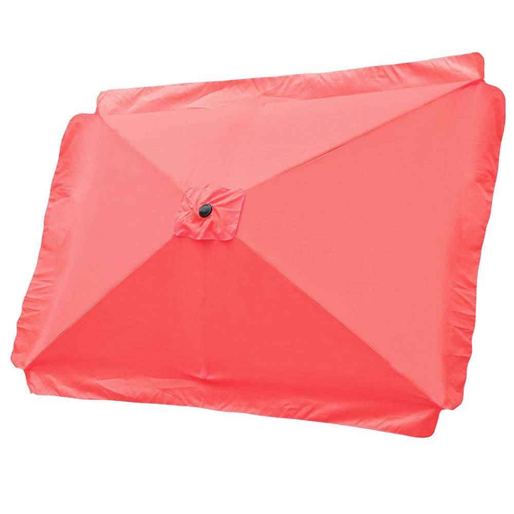 Coral Rectangular Patio Umbrella Replacement Canopy