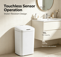 Touchless Sensor Trash Can for Indoor Spaces