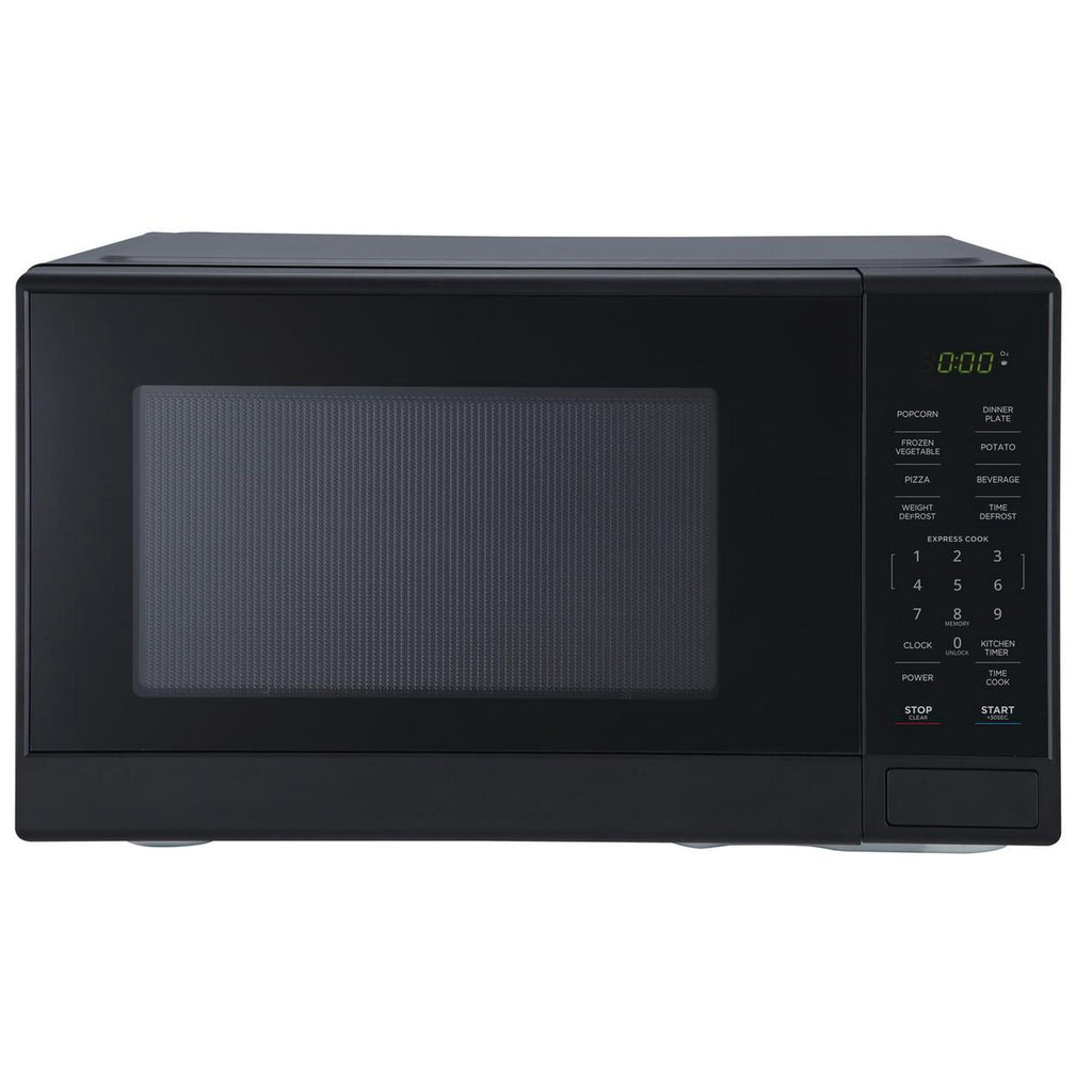 Black Countertop Microwave with Express Cooking and Auto Menus