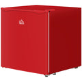Compact 1.1 Cu. Countertop Mini Freezer with Adjustable Temperature, Red