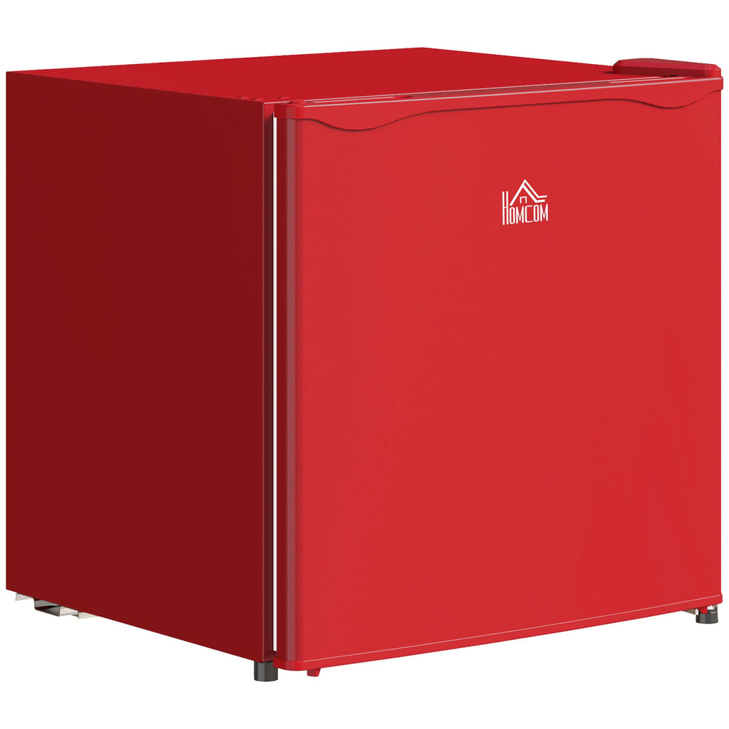 Compact 1.1 Cu. Countertop Mini Freezer with Adjustable Temperature, Red