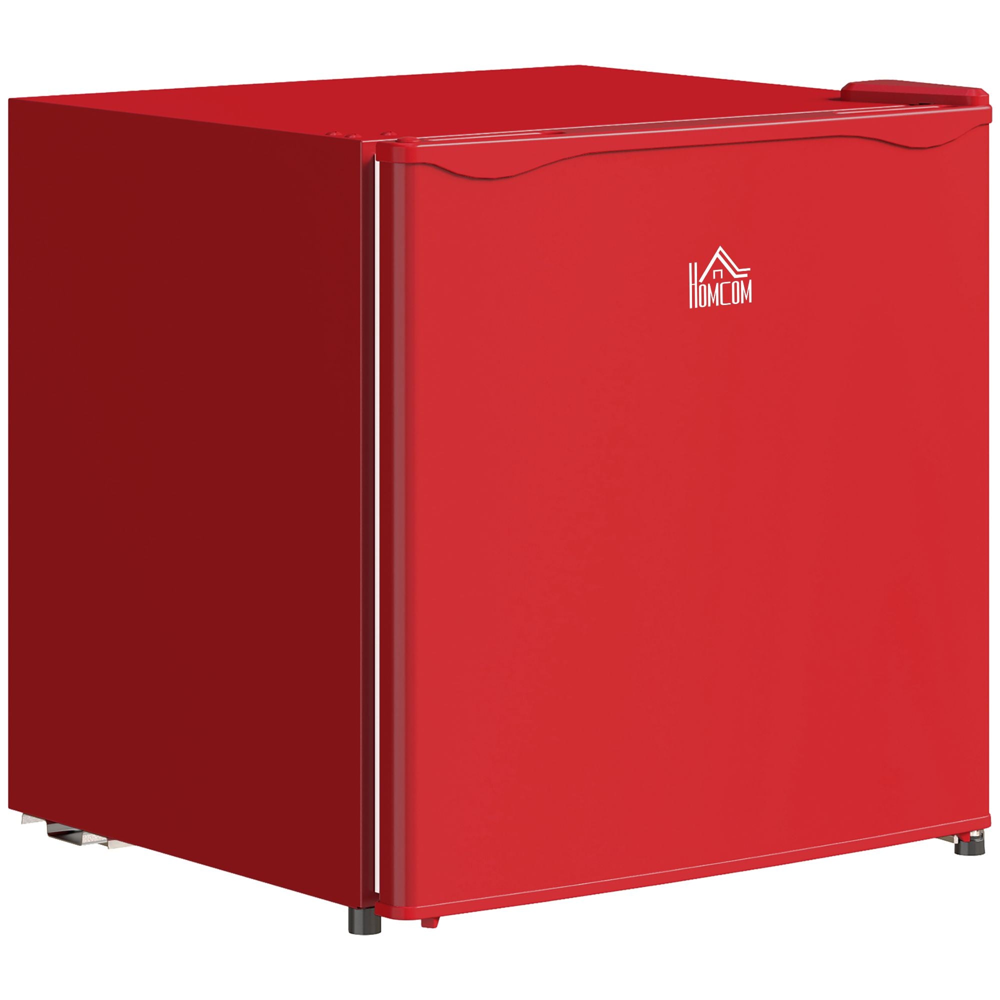 Compact 1.1 Cu. Countertop Mini Freezer with Adjustable Temperature, Red