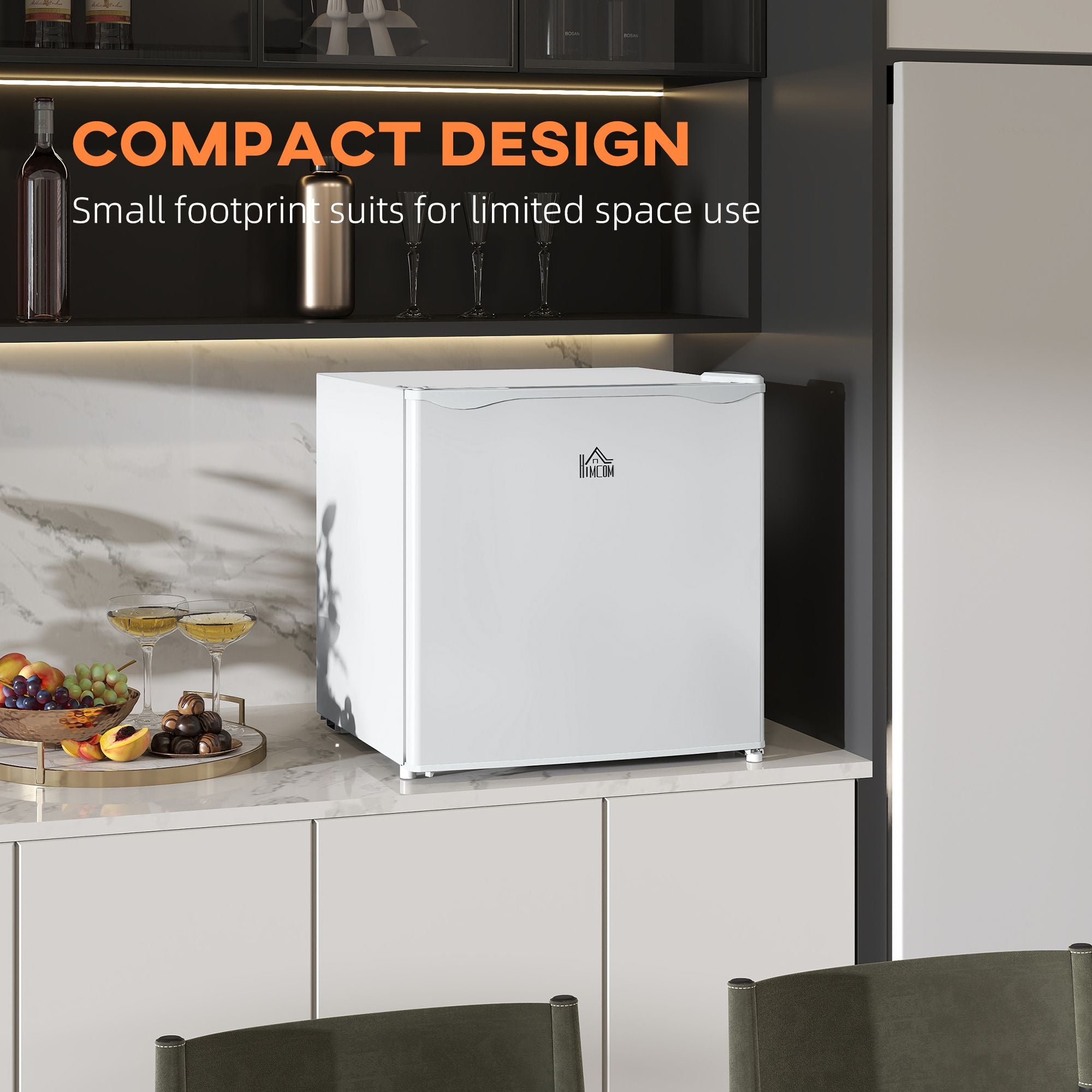 1.1 Cu. Compact Upright Freezer with Adjustable Temperature