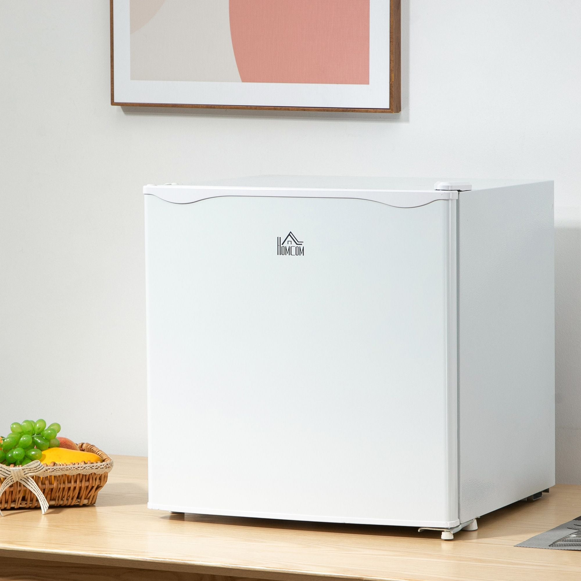 1.1 Cu. Compact Upright Freezer with Adjustable Temperature