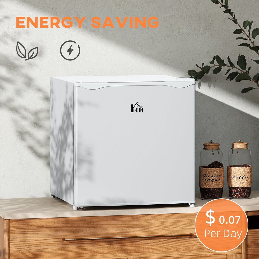 1.1 Cu. Compact Upright Freezer with Adjustable Temperature