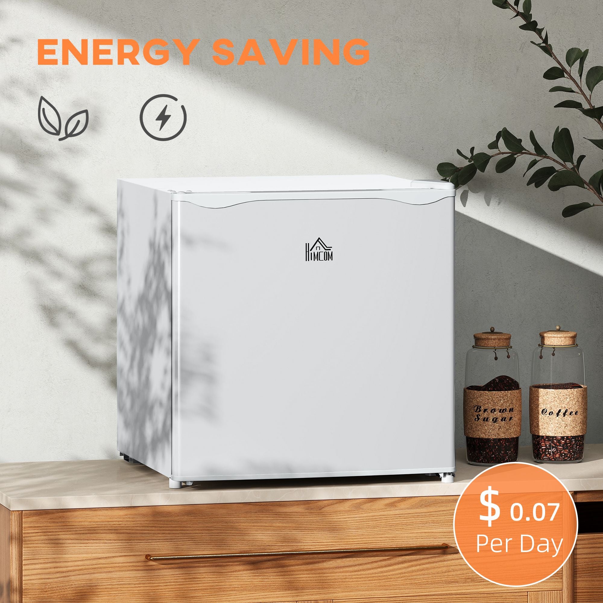 1.1 Cu. Compact Upright Freezer with Adjustable Temperature