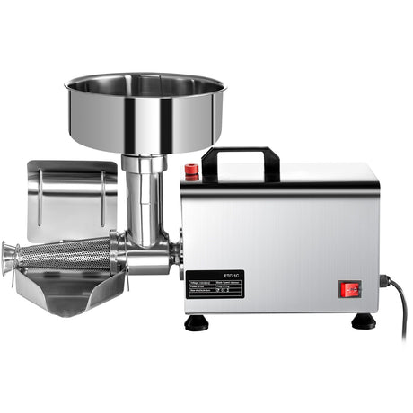 Electric Tomato Strainer for Smooth Sauce and Jam Making