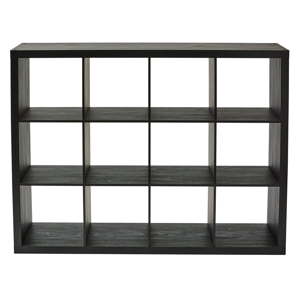 12 Cube Storage Organizer, Charcoal