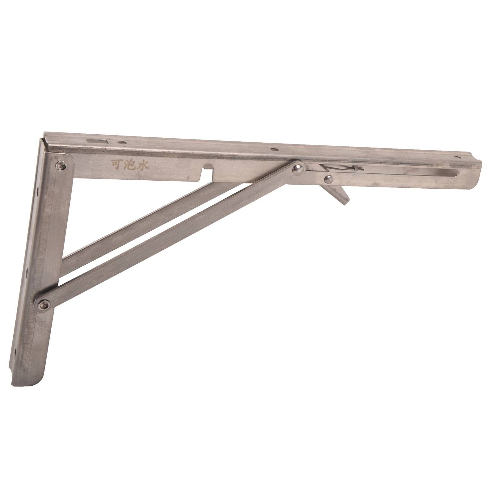 Collapsible Folding Shelf Brackets for Space Saving Storage Solutions