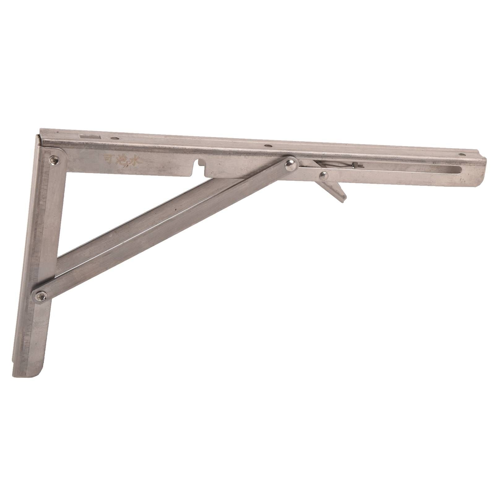 Collapsible Folding Shelf Brackets for Space Saving Storage Solutions