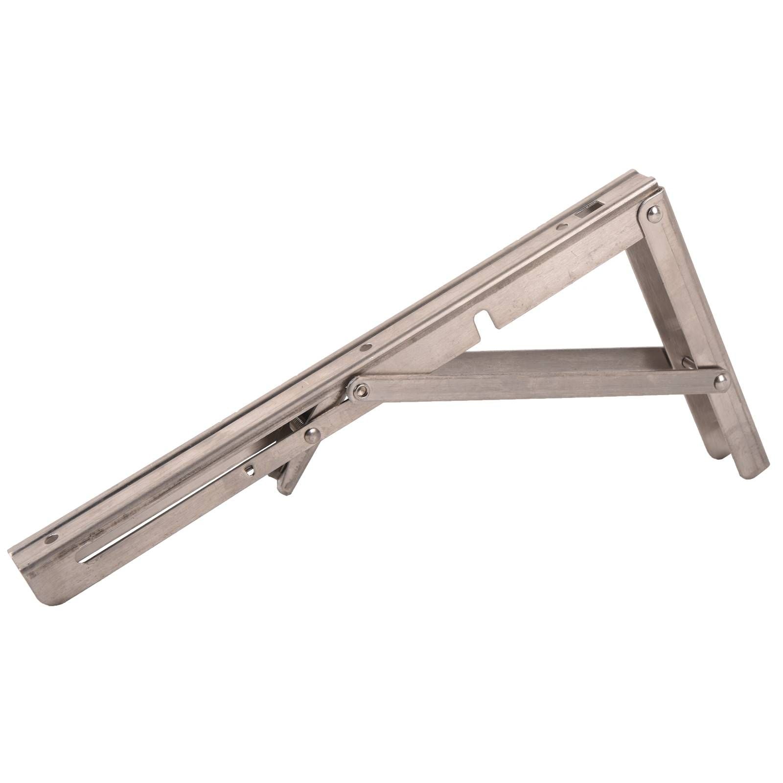 Collapsible Folding Shelf Brackets for Space Saving Storage Solutions