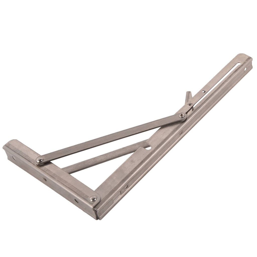 Collapsible Folding Shelf Brackets for Space Saving Storage Solutions