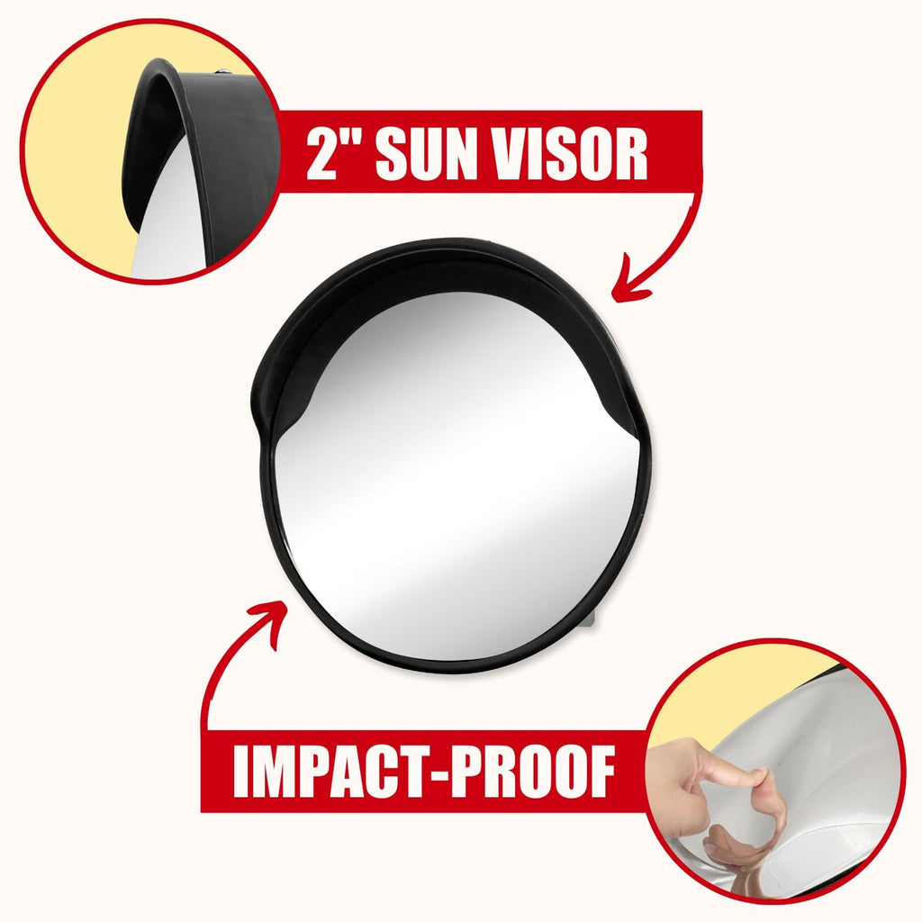 Indoor Convex Mirror for Close-Range Blind Spots